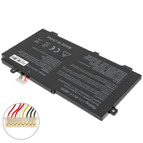 Батарея для ноутбука ASUS B31N1726 (Версия 1, FX504GD, FX504GE, FX504GM, FX80GM, FX80GD) 11.4V 4211mAh Black