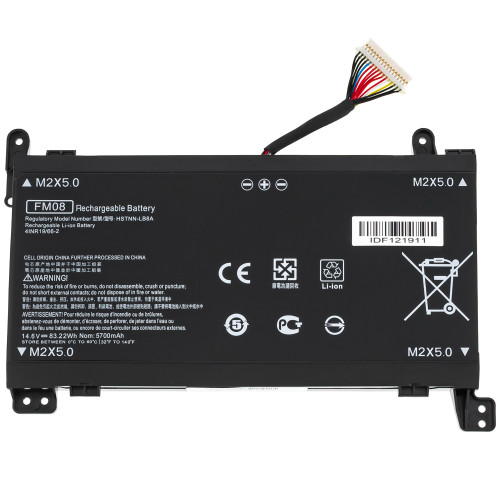 Батарея для ноутбука HP FM08 16pin (Omen 17-AN000 series) 14.6V 5700mAh