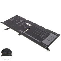 Батарея для ноутбука DELL DXGH8 (XPS: 13 7390, 9370, 9380) 7.6V 6842mAh 52Wh Black