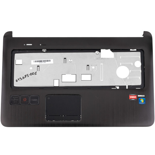 Верхня частина корпусу для ноутбука HP (Pavilion DV7-6000) топкейс, тачпад, кнопка включення.