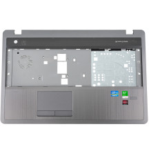 Кришка клавіатури для ноутбука HP (ProBook 4740s) без клавіатури, сіра