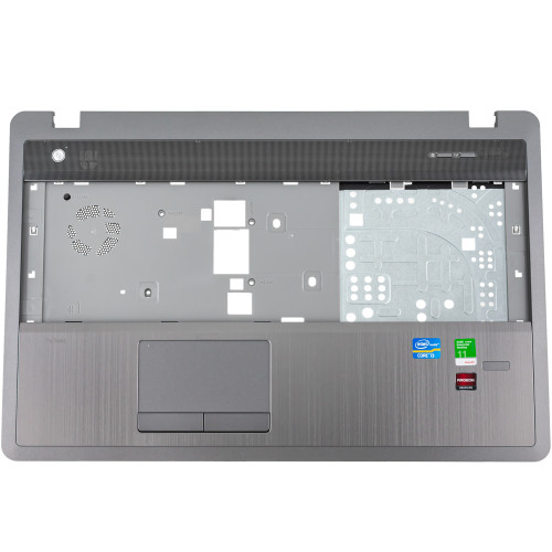 Кришка клавіатури для ноутбука HP (ProBook 4740s) без клавіатури, сіра