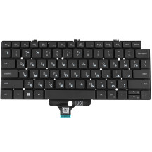 Клавіатура для ноутбука DELL (Latitude: 5320, 5330, 7300), rus, black, без фрейму