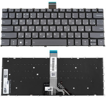 Клавиатура для ноутбука LENOVO (IdeaPad Pro: 5-14 series), rus, onyx black, без фрейма, подсветка клавиш