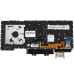 Клавіатура для ноутбука LENOVO (ThinkPad: X1 Carbon 5th Gen) rus, black, без фрейма, підсвічування клавіш