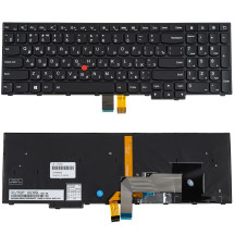Клавиатура для ноутбука LENOVO (ThinkPad: S5 Gen 2) rus, black, подсветка клавиш