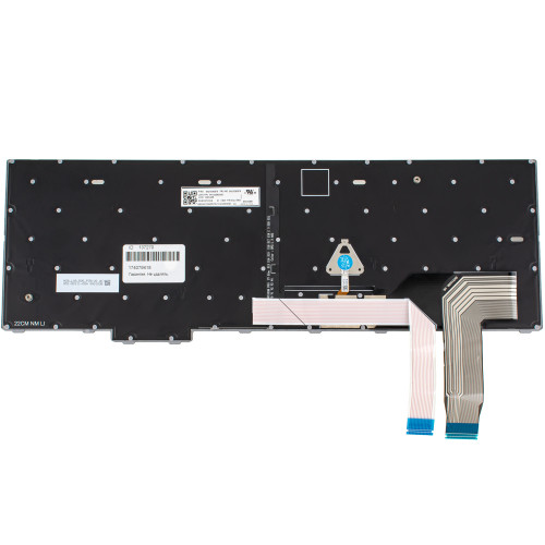 Клавіатура для ноутбука LENOVO (ThinkPad:T16, P16s Gen 1) rus, black, подсветка клавиш