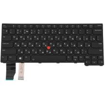 Клавіатура для ноутбука Lenovo (ThinkPad: X13 Gen 3) rus, black, підсвічування клавіш