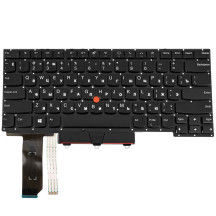 Клавиатура для ноутбука LENOVO (ThinkPad: E14 Gen 3) rus, black, без фрейма