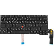 Клавиатура для ноутбука LENOVO (ThinkPad: E14 Gen 5) rus, black, без фрейма