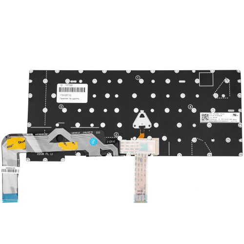 Клавиатура для ноутбука LENOVO (ThinkPad: E14 Gen 5) rus, black, без фрейма
