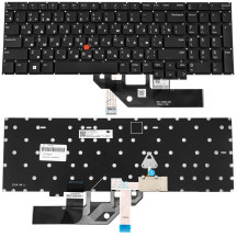 Клавиатура для ноутбука LENOVO (ThinkPad: E16 Gen 1) rus, black, без фрейма