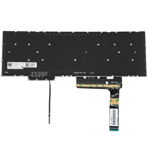 Клавіатура для ноутбука LENOVO (ThinkBook: 16p G4 IRH) rus, black, без кадру, підсвічування клавіш
