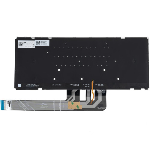 Клавиатура для ноутбука LENOVO (Yoga 9 14IRP8) rus, silver, без фрейма, подсветка клавиш