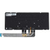 Клавиатура для ноутбука LENOVO (Yoga 9 14IRP8) rus, silver, без фрейма, подсветка клавиш