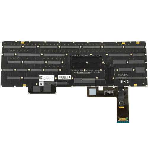Клавіатура для ноутбука LENOVO (Legion: S7-16 series), rus, black, без фрейма, підсвітка клавіш (RGB Per-key)