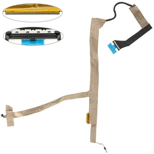  Б.У. Шлейф матрицы для ноутбука HP (Pavilion:DV7-7000) LVDS 40PIN  (682226-001)