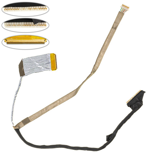 Б.У  Шлейф матрицы для ноутбука HP (ProBook:6560b HD+), LED (646970-001)