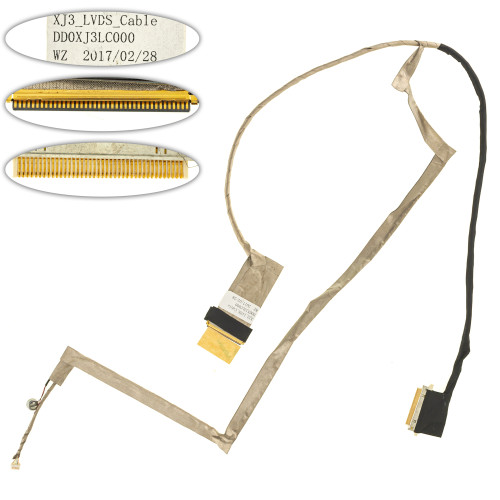 Б.У  Шлейф матрицы для ноутбука ASUS (K55 series), LED (DD0XJ3LC000)