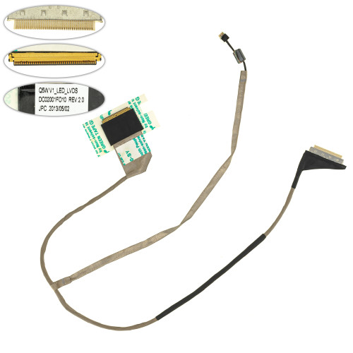 Б.У  Шлейф матрицы для ноутбука Acer (Aspire: E1-521, 531, 571) LED (DC02001FO10)