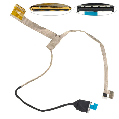  Б.У Шлейф матрицы для ноутбука HP  (ProBook: 4540S, 4570S, 4730S) 40pin LED (50.4RY03.001)