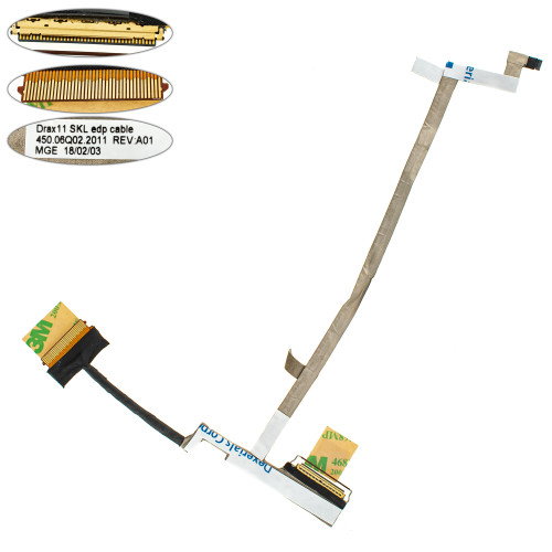 Шлейф матрицы для ноутбука Dell (Inspiron: 3168, 3169, P25T, 3185) LED (450.06Q02.2011)