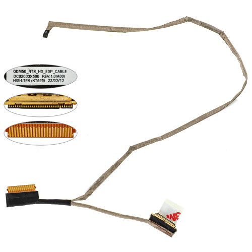 Шлейф матрицы для ноутбука Dell (Inspiron: 15-3511, 3515) 30pin LED (DC02003X500)