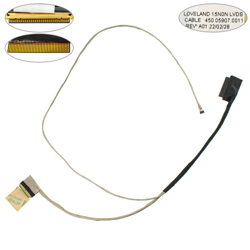 Шлейф матриці для ноутбука Dell (Latitude:3560, 3570) LED (450.05907.0011)