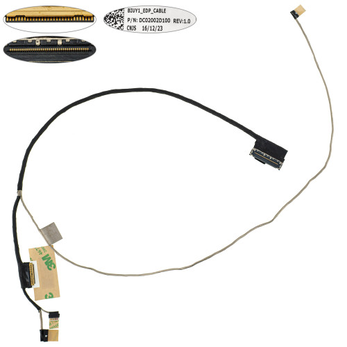 Шлейф матриці для ноутбука Lenovo (Flex: 4-1580, 4-1570, Yoga: 510-15ISK) LED (DC02002D100)