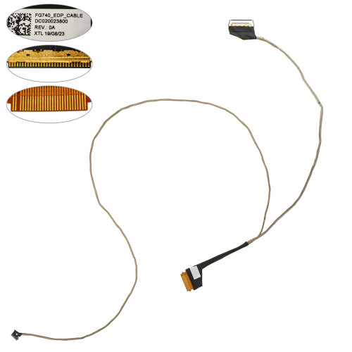 Шлейф матрицы для ноутбука Lenovo (IdeaPad: L340-17IWL, L340-17API,) 30pin LED (DC020023800)