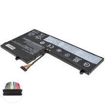 Батарея для ноутбука LENOVO L17L3PG1 LONG CABLE 80mm (Legion: Y530-15ICH, Y530-15ICHg) 11.34V 4630mAh 52.5Wh Black