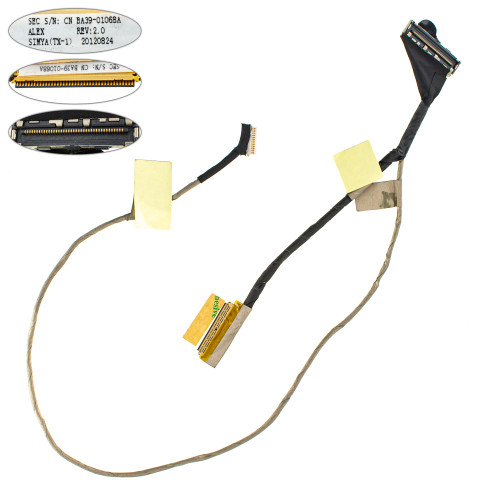 Шлейф матрицы для ноутбука Samsung (XE500, XE500C21, XE500C22) LED (BA39-01068A)