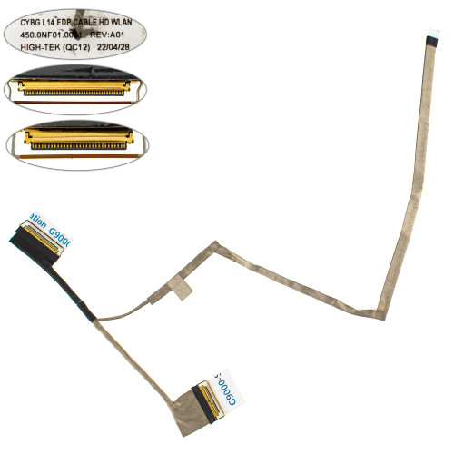 Шлейф матриці для ноутбука Dell (Latitude: E3420, 3420) 30pin LED (450.0NF01.0011)