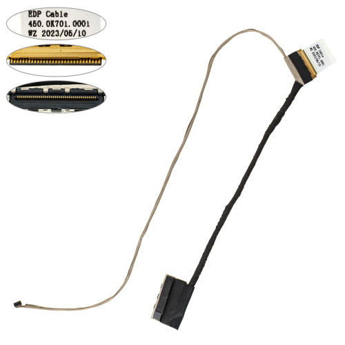 Шлейф матрицы для ноутбука Dell (Inspiron 15 G3: 3500; G5: 5500, 5505) 30pin LED (450.0K701.0001)