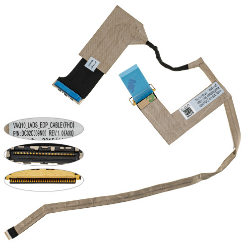 Шлейф матриці для ноутбука Dell (Precision: M4800 VAQ10) 30pin LED (DC02C009N00)