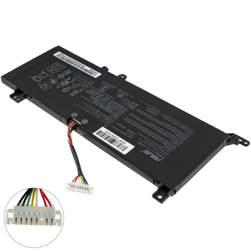 Оригинальная батарея для ноутбука ASUS B21N1818-2 (X509UA, X509UB, X509UJ, X409FA, X409FB) 7.6V 4800mAh Black