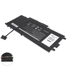 Батарея для ноутбука DELL 71TG4 (Latitude: 5289, 7390) 11.4V, 3000mAh, Black