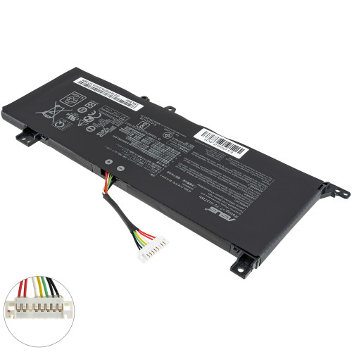 Оригинальная батарея для ноутбука ASUS B21N1818-3 (X509JP, X509JA, X509JB) 7.6V 4850mAh 37Wh Black (0B200-03450500)