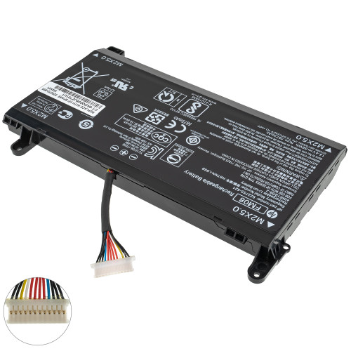 Оригинальная батарея для ноутбука HP FM08 12pin (Omen 17-AN000 series) 14.4V 4150mAh black
