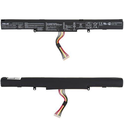 Оригинальная батарея для ноутбука ASUS A41-X550E (X450JF, X550DP, X751MD, X751MA, X750JA, X751LA) 15V 2600mAh Black