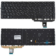 Клавиатура для ноутбука HP (ProBook: 850 G8, 855 G8) rus, black, без фрейма, с джойстиком (ОРИГІНАЛ)