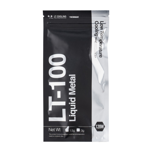 Жидкий металл THERMAGIC LT-100 (теплопроводность 128 w/m-K, 1.5 грамма)  для ноутбуков