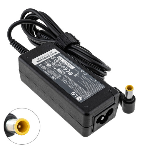 109629Блок живлення для монітора LG 19V, 1.7A, 32W, 6.5*4.4мм+PIN, (Laptop Adapter) black (без кабелю!)