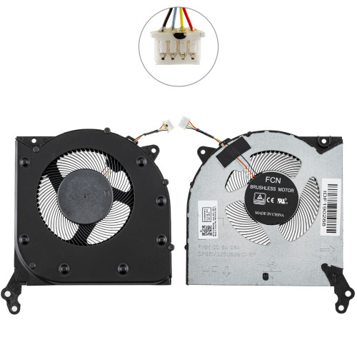 Оригінальний вентилятор для ноутбука LENOVO Legion 5 15ARH05, 5 15IMH05H, 5 17IMH05, 5 17IMH05H, 5V, CPU