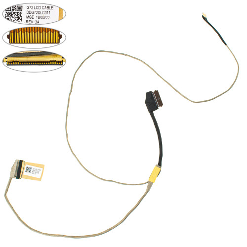 Шлейф матрицы для ноутбука HP (14-BP, 14S-BE, TQN-Q189) LED (DDG72DLC011)