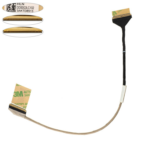 Шлейф матрицы для ноутбука HP (14 G5, 14-CA, 14-DB), 40pin LED (DD00G3LC102)