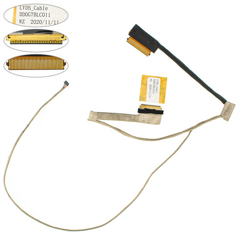 Шлейф матрицы для ноутбука HP (Pavilion:15-CW, 15T-CW) 30pin LED (DD0G7BlC011)