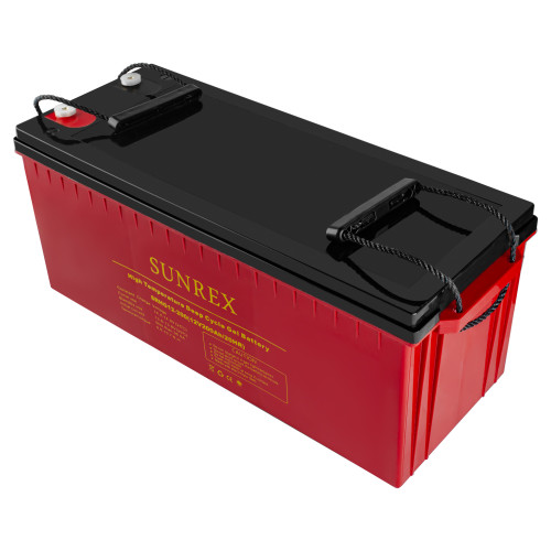 Акумуляторна батарея SUNREX SRHG12-200, Ємність: 200Ah, 12V, 58.7kg, гелевий, розміри: 532х206х215мм (ДБЖ UPS)