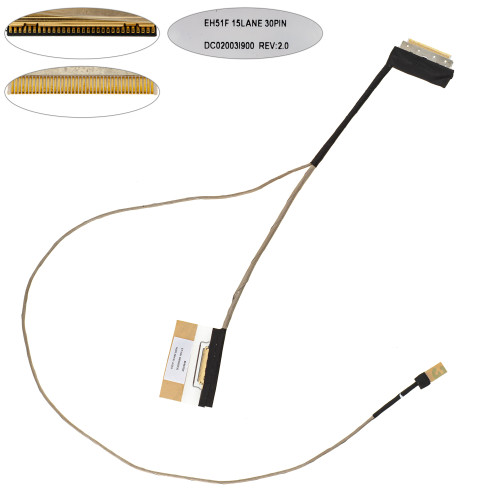 Шлейф матриці для ноутбука Acer (Aspire:A715-74, A815-74G, Nitro:AN715-51, ConceptD:CN315-71)LED (DC02003I900)