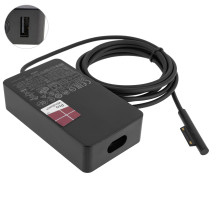 Оригінальний блок живлення для планшета MICROSOFT 15V, 2.58A, 44W, 6pin, Black (с мережевим кабелем !) (Surface Pro 5, Pro 6, Pro 4, Pro3, Book)